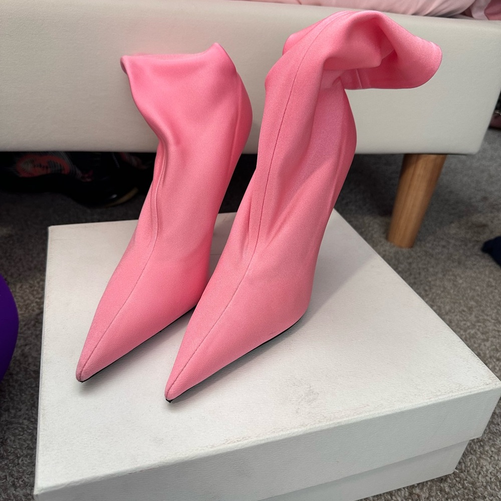 Balenciaga Pink Women's boots